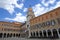 Italy, Modena Piazza Grande and the city hall.