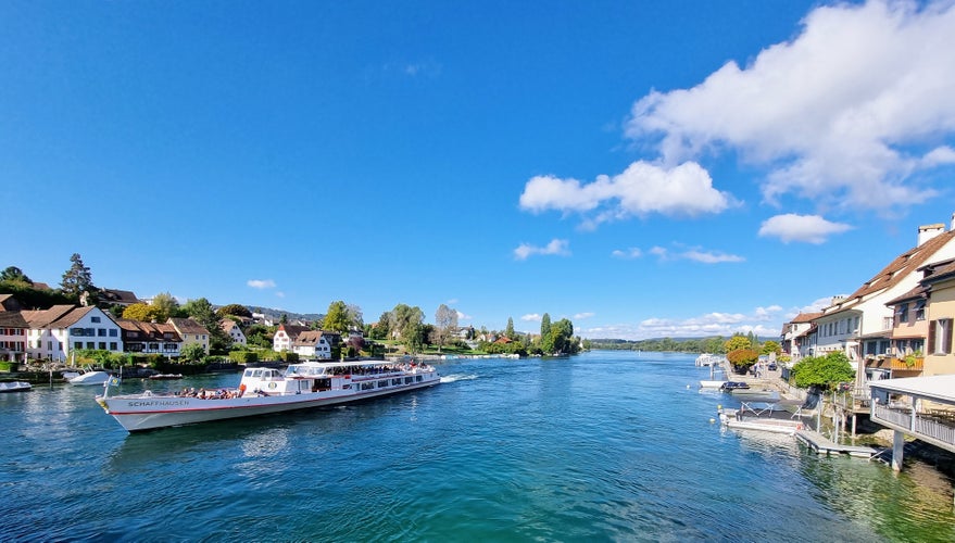 photo of view of Schaffhausen, Switzerland.