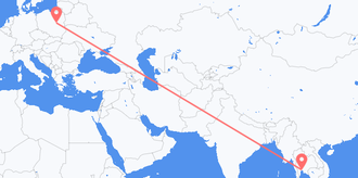 Flüge von Thailand nach Polen