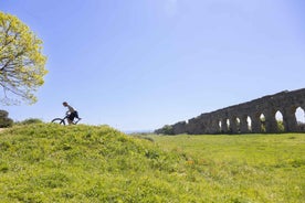 Rome:Appian Way E-bike Tour with Catacombs, Aqueducts & Food