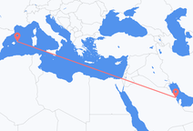 Vols de Dammam vers Mahón