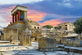 Excursion privée d'une journée complète sur le plateau de Knossos-Lassithi et la grotte de Zeus