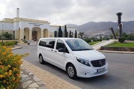 Kreta: Taxitransport fra Heraklion lufthavn til Rethymno by