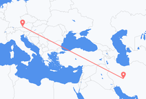Vols d’Ispahan pour Salzbourg