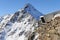 photo of peak of the Gaislachkogl Mountain in Solden, Austria.