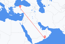 Flyrejser fra Salalah til Ankara