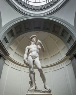 photo of David of Michelangelo,Florence Italy.