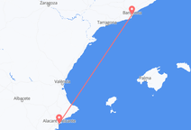 Flyg från Barcelona till Alicante