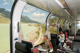 Från Comosjön eller Milano: Bernina Red Train Tour