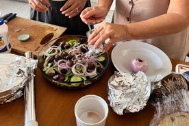 Oia: Greek Cooking Class and Lunch with a Local Grandmother