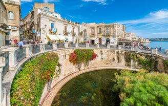 Photo of beautiful crystal clear water at Nature Reserve Oasis of Vendicari, Noto ,Italy.