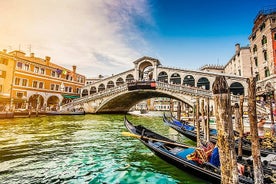 Visite à pied du matin et voyage enchanteur en gondole à Venise