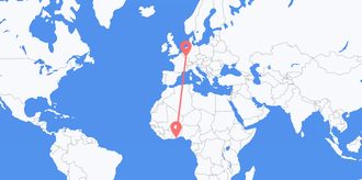 Ghana to Luxembourg