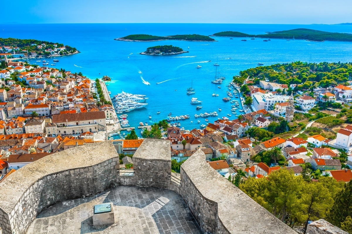 View from ancient ramparts in Hvar, Croatia.jpg