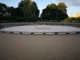 Photo of the beautiful old square in Rzeszow, Poland.