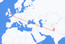 Vluchten van Faisalabad (district) naar Londen