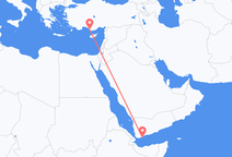 Vols d’Aden pour Gazipaşa