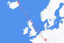 เที่ยวบิน จาก Egilsstaðir, ไอซ์แลนด์ ไปยัง Altenrhein, สวิตเซอร์แลนด์