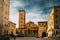 Terracina, Italy. Famous Landmark Terracina Cathedral dedicated to Saint Caesarius of Terracina and formerly to Saint Peter.