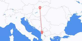 Hungary to Albania