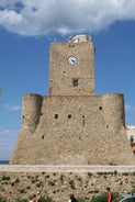 Photo of colorful morning cityscape of Termoli port , Italy.