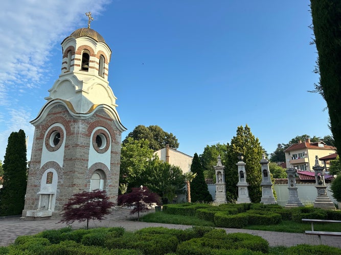 photo of view of Orthodox Church of the Prophet Elijah, Kazanlak, Bulgaria.