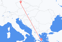 Flüge von Prag nach Athen