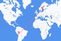 Flights from La Paz to Stockholm