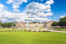 Självguidad rensningsjakt och stadsrally i Stuttgart