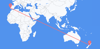 Flüge von Neuseeland nach Portugal