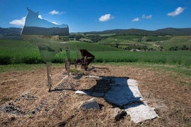 ¡Montalcino, trekking en el viñedo, degustación de Enomusicale y Cacio di Pienza!