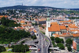 Trasferimento privato dall'aeroporto di Vienna a Bratislava, sosta di 2 ore