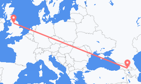 Flights from England to Georgia