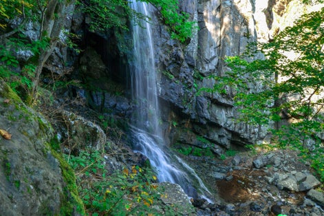 photo of view of Boyana Waterfall in Sofia, Bulgaria.,Sofia bulgaria.