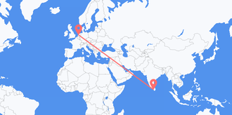 Flyg från Sri Lanka till Nederländerna