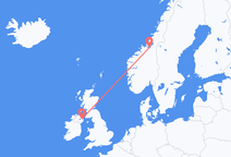 Vuelos de Belfast a Trondheim