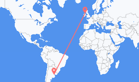 Flights from Argentina to Northern Ireland