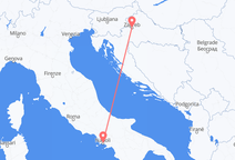 Flights from Zagreb to Naples