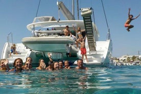 Privat katamaransk all-inclusive cruise i Naxos