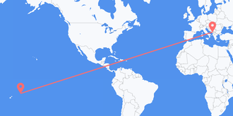 Samoa to Montenegro