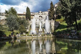 Grande visite de Tivoli depuis le port de Civitavecchia