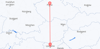 Slovenia to the Czech Republic