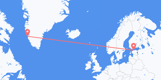 Greenland to Estonia