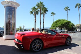 Visite Privée de Cannes et Juan Les Pins-Cap d'Antibes en Ferrari