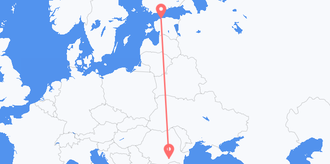 Estonia to Romania