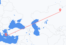 Flyg från Nur-Sultan till Santorini