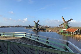 Vindmylluþorpið Zaanse Schans frá aðallestarstöðinni í Amsterdam