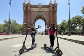 Barcelona guidad 2 timmars E-Scooter-tur