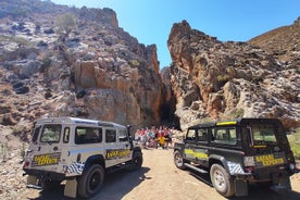 Trypiti beach and gorge Jeep Safari