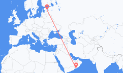 Vuelos de Salalah a Tartu